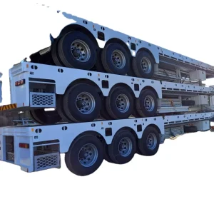 Trailer Factory Popular Flatbed Trailer with Easy Maintenance Stable Chassis for Regional Freight Transport Cargo Trailer