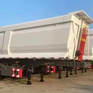 Trailer Maker 3 Axles Large Capacity Dump Truck Trailer for Transport Stone and Sand Dump Semi Trailer Truck