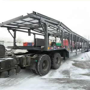 Trailer Manufacturer 2 Axle 3 Axle 4 Axle Car Transport Trailer Car Carrier Trailer