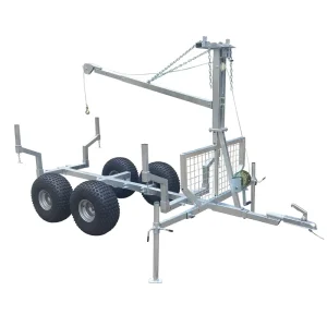 Trailer Motorcycle Semi Tandem Rear Axle ATV Trailer