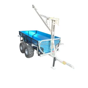 Trailer Motorcycle Semi Tandem Rear Axle ATV Trailer A01 3E