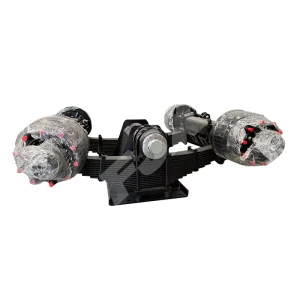 Trailer Parts Truck Bogie Suspension Axle 24T 28T 32T Suspension Single Point Suspension For Heavy Duty Trailer