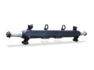 Trailer Spare Parts Suspension Support Rear Axle Beam 127mm American Axle 14T 16T Semi Trailer Parts
