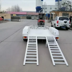 Trailer with Ramp Customized Size