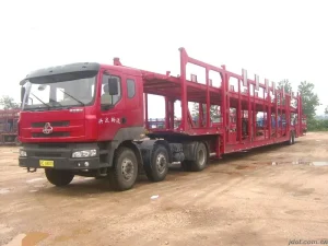 Transportation Cars Shipping Semi-Trailer Car Carrier Trailers