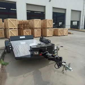 Travel Trailer Hydraulic Lifting Independent Four wheel Drive Air Suspension Customizable Trailer