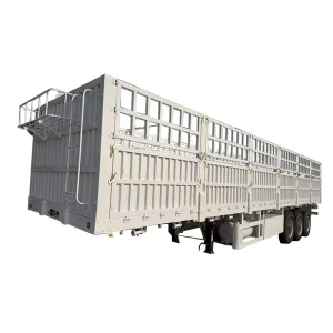 Tri-axle Side Wall Semi-trailer Heavy-duty Design for Construction Material Transportation