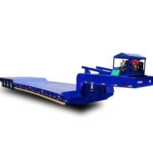 Truck Trailer Manufacturer Supply Professional Multifunctional Special Vehicle Semi Lowbed Trailer
