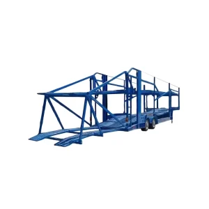 Two Floor Double Deck Vehicle Truck Trailers Hauler Car Transport Trailer Car Carrier Semi Trailer