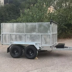 US DOT Approved High Sides Large Loading Capacity Big Tray Utility Hydraulic Agricultural Dump Trailers