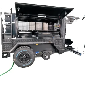 US Standards KE6 Custom Built Tradesman Trailer for Builders
