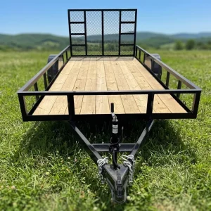 USA Market Powder Coated 6×12 Utility Trailer Car Trailer ATV Trailer