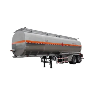 Ultra High Capacity 30CBM Aluminum Alloy Tank Semi Trailer High Safety Performance Fully Customizable Lightweight 2 or 3 Axles