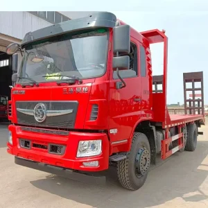 Urban Road Dedicated Flatbed Transporter 6X2 Drive Diesel Euro III Emergency Rescue Flatbed Trailer Truck