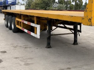 Used Flatbed Semi Trailer