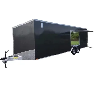 Utility Enclosed Cargo Trailer Enclosed Camping Trailer Double Axle Enclosed Trailer