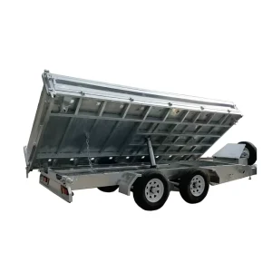 Utility Heavy Duty Double Axles Galvanized Fully Welded Box Trailer Cargo Trailer Australian Standard