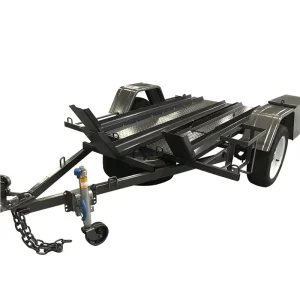 Utility Top Enclosed Cargo Motorcycle Motor Bike Trailer