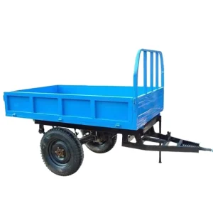 Utility Trailer with Wear Resistant Steel Heavy Load Transport Multi Terrain Fit Truck Tractor Logistics Use