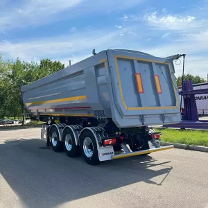 Various Durable Using 3 Axles 10 15 20 Tons Full Hydraulic Farm Drawbar Mini Dump Tractor Trailer
