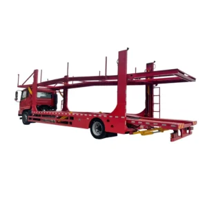 Vehicle Transport 2 Axles Truck Car Carrier 6 8 10 Car Carrier Truck Trailer