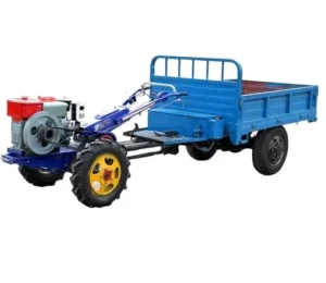Walking Tractor with Trailer 1 Ton Walking Belt Weeding Machine Agricultural Multi purpose Walking Tractor