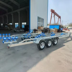 Watercraft Trailer 3 Axle Galvanized Boat Trailers for Sale