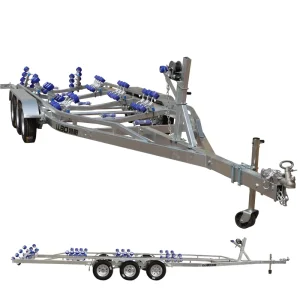 Watercraft Trailer 3500kgs 3 Axle Large Boat Trailer Boat & Watercraft Trailers