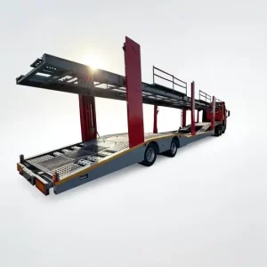 Well-Constructed Versatile Steel Semi Trailer for Commercial Auto Hauling Heavy Duty (15001-20000 Kg) Trucking Fleet Transport