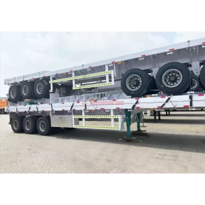 Widens Flatbed Trailer for Transporting Wind Turbine Towers and Large Pipes