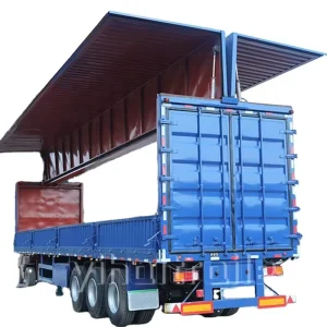 Wing Box Cargo and Utility Trailer