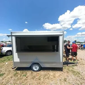 XINJINGYAO OEM Manufacturer China Factory Portable Camion De Comida Food Trailer AI Rimorchio Food Truck