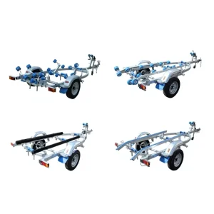 Yacht Trailer Motorboat Trailer Aluminum Boat Trailer Inflatable Boat Trailer Fishing Boat Trailer Made in China